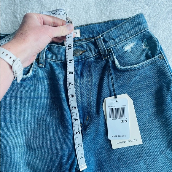 Current/Elliott The Boyfriend Cloudburst Jean NWT - Picture 7 of 12